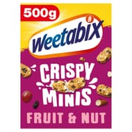 Weetabix Crispy Minis Fruit and Nut Cereal 500g