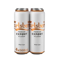 Carlsberg Export Lager 4 X 568ml