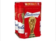 Budweiser Lager Beer Cans 4x568ml