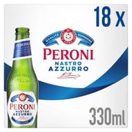 Peroni Nastro Azzurro Beer Lager Bottles
