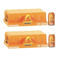 2 X 24 Pack Lucozade Energy Orange Cans, 330ml (£13.01/12 S&S)