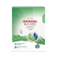 Amazon Universal Laundry Capsules 3-in-1, 24 Washes