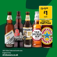 Hobgoblin Gold , Old Speckled Hen , Newcastle Brown (Online) + Others Instore
