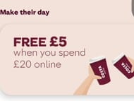 Costa Coffee: £20 Spend on an Online Gift Card/eGift, Get £5 on It for Free