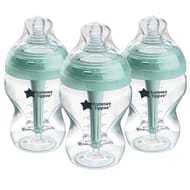 Tommee Tippee Anti-Colic Bottles, 3x 260ml, Self-Sterilising, BPA Free