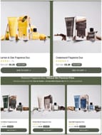 Shower Gel & 50ml EDT Fragrance Duo 25p & £4.99 P&P - 5 Sets to choose from