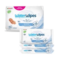 WaterWipes Sensitive+ Newborn & Baby Wipes, 180 Count