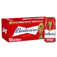 Budweiser Lager Can, 10 X 440ml