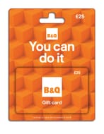 B&Q Physical Gift Card - UK Redemption Only - Delivered by Post - £25
