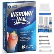 Ingrown Toenail Kit with At-Home Corrector and Titanium Alloy Strips