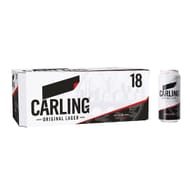 Carling Original Lager Beer, 18 X 440ml (£9.49 S&S)