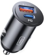 INIU 60W USB Car Charger: USB-C 30W and USB-a 30W