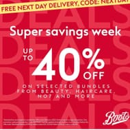 Super Savings Week's Here, 19th - 26th June save 40% on Selected Bundles