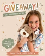 Win a Beige Dog Beddy Buddy