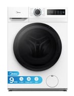 Midea 9kg Slim Front-Load Washing Machine, Steam Wash