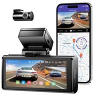 Prime Deal-AZDOME M580-4CH 5K WiFi Front and Rear Dash Cam