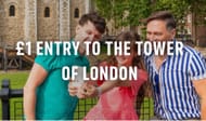 Get £1 Tickets to the Tower of London if on Selected Benefits.