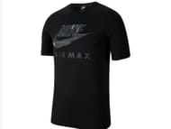 Nike Nike Air Max Graphic Print Mens T Shirt Black