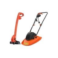Black & Decker 1200W 30cm Hover Mower & GL250 250W Strimmer
