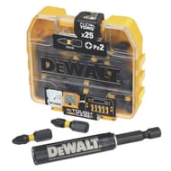 DEWALT 1/4in Hex Shank PZ2 Impact Bits 25-Pack