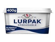 Lurpak Slightly Salted Spreadable Blend of Butter & Rapeseed Oil 400g