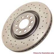 Brembo Xtra Drilled Disc Audi 256mm Solid