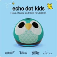 Echo Dot Kids (Newest Gen) Wi-Fi and Bluetooth Owl Smart Speaker