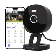 2K Wired Indoor/Outdoor Camera, IP65, Night Vision, Alexa