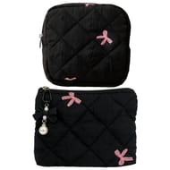 Two Cute Bow Portable Pouches for Sanitary Napkins and Tampons