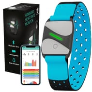 Bluetooth Armband Heart Rate Monitor, ANT+, Peloton/Wahoo/Polar/Zwift, Vortec