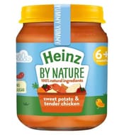 Heinz by Nature Sweet Potato & Tender Chicken, 6+ Months
