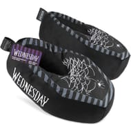 Wednesday Slippers for Girls, 3D Plush Non-Slip Coffin Shoes