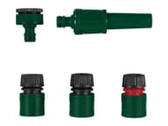 Garden Spray Nozzle with Connector Set - 5 Pieces