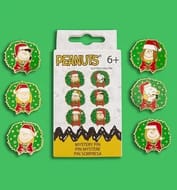 Loungefly Peanuts Snoopy and Friends Holiday Mystery Box Pin