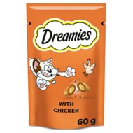 Dreamies Cat Treats with Chicken, 8 X 60 G