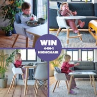 WIN a 4 in 1 Highchair worth £124.99