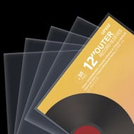 GPXIIZ 12-Inch Vinyl Outer Sleeves, 50 Pcs, 3 Mil, Acid-Free