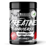 Warrior Creatine Monohydrate Powder, 500g, Unflavoured, Vegan