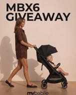 Win a My Babiie MBX6 Auto-Fold Compact Strolle