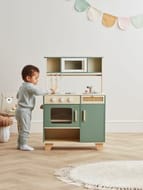 Green & White Asquith Kitchen