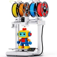 Anycubic Kobra X Multicolor 3D Printer for Kids and Beginners