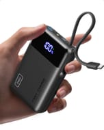 INIU 45W 20000mAh Power Bank with Built-in USB-C Cable
