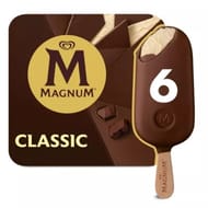 Magnum Classic Ice Cream Sticks 6 X 100ml