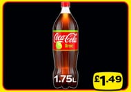*INSTORE ONLY DEAL* Coca Cola Lime - 1.75L Bottle