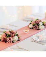 Wedding/Celebration Artificial Flower Centrepieces 10pcs Dusty Rose