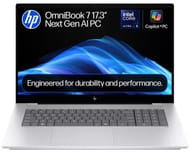 HP OmniBook 7 AI 17" Laptop - Intel Core Ultra 5, 512 GB SSD, Silver