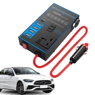 1500W Car Power Inverter - 12V/24V Universal Converter, USB Charging Ports,