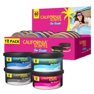 California Scents Car Air Fresheners, 12-Pack, Assorted