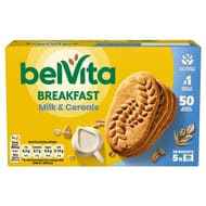 Belvita Milk & Cereal Biscuit Bars, 5 Wholegrains, Multipack