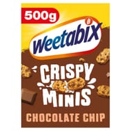 Weetabix Crispy Minis Cereal - Chocolate Chip 500g (Clubcard Price)